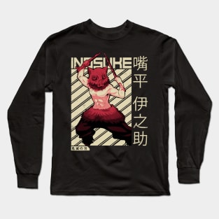 Inosuke Demon Slayer  Anime Long Sleeve T-Shirt